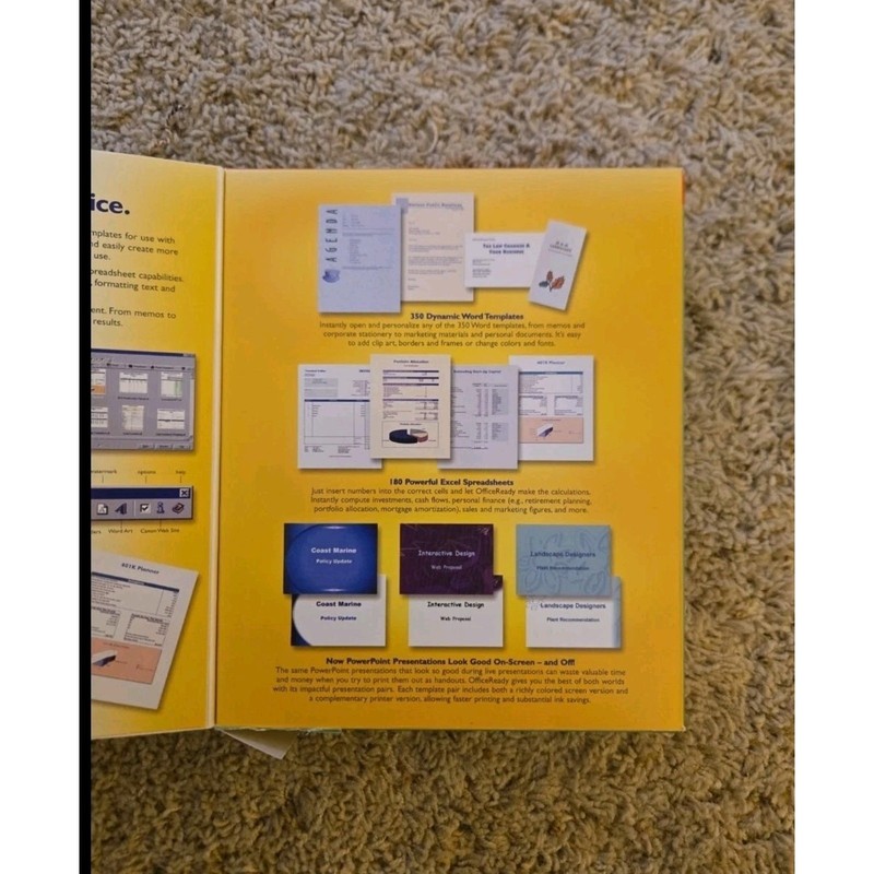 Canon OfficeReady 2 PC CD templates MS Word Excel PowerPoint BRAND NEW SEALED gallery