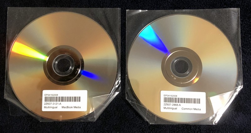 Mac OS X & Application Install DVDs - OS Version 10.5.2 - Disc Version 1.1 OEM gallery