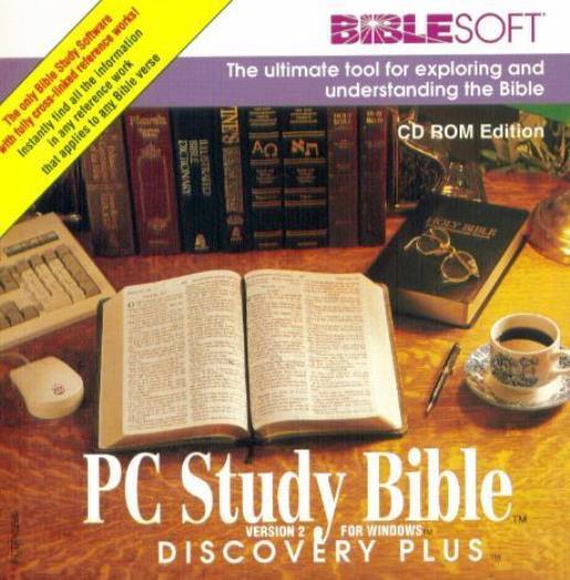 BibleSoft PC Study Bible 2 Discovery Plus PC CD translations references tools!