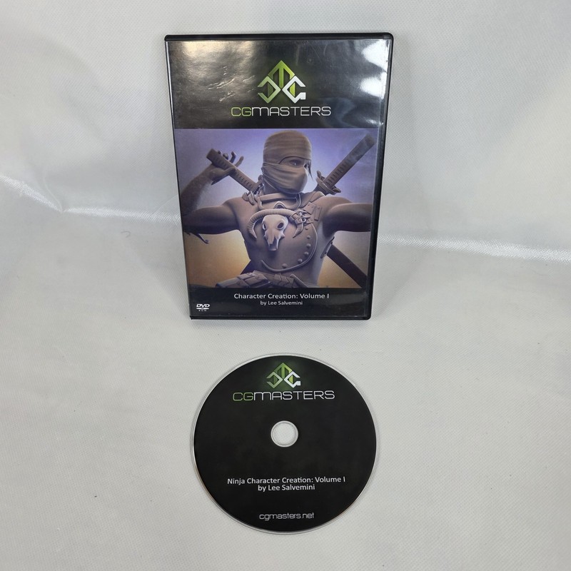 Character Creation: Volume 1 by Lee Salvemini CGMasters DVD-R Intermediate 9hrs
