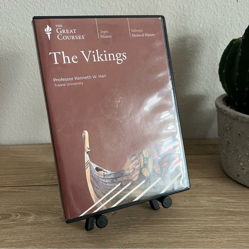 The Vikings Great Courses DVD Set Kenneth Harl History Lectures Vintage
