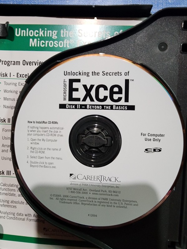 Unlocking the Secrets of Microsoft Excel, 2006 CareerTrack gallery
