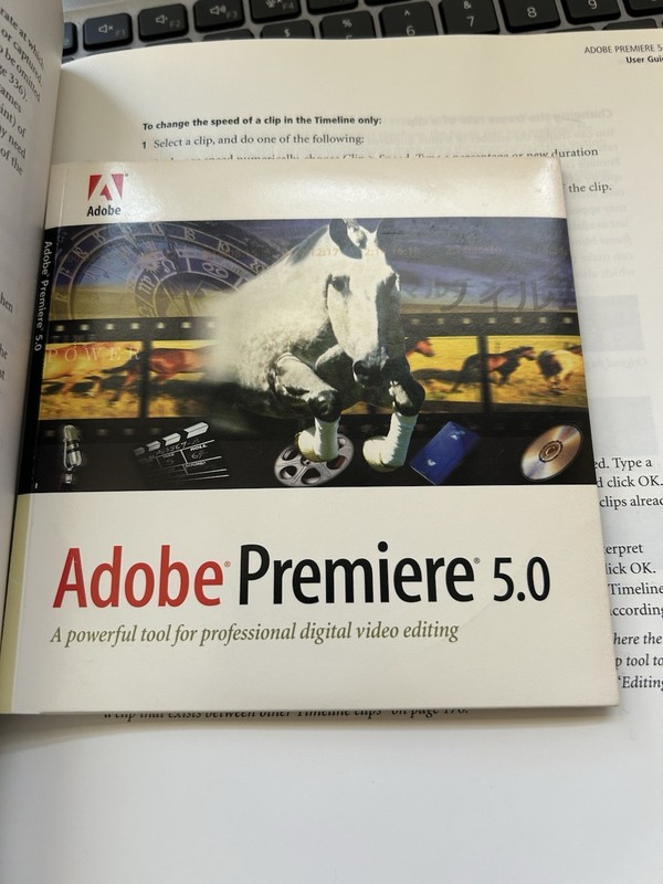 ADOBE PREMIERE 5.0 FOR MAC PLUS MEDIA CONTENT WINDOWS/MAC CD`S gallery