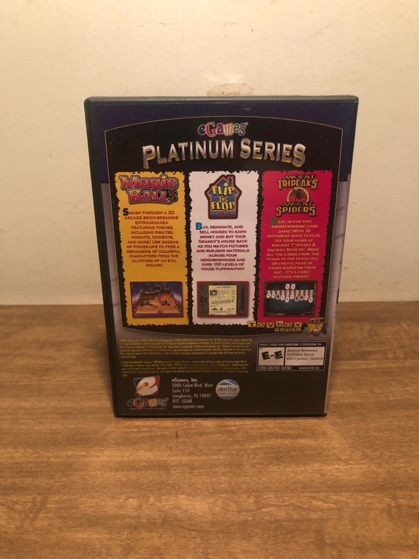 eGames Platinum Series PC Magic Ball 3 Flip or Flop Tripeaks Vista XP gallery