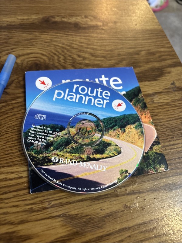Rand McNally Route Planner Trip Planner Windows CD Rom Software gallery
