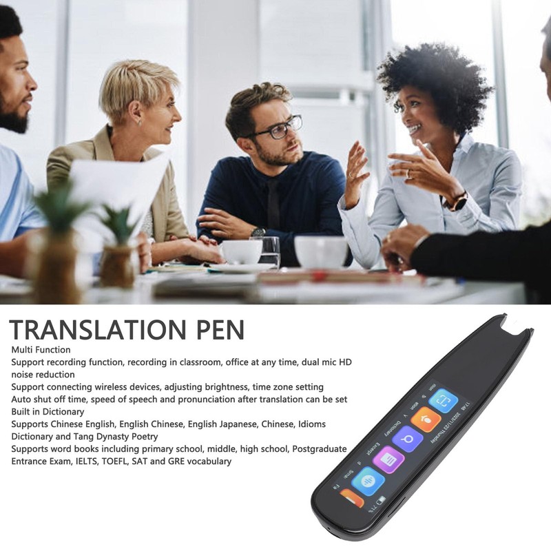 Translation Pen 2.99 inch Touchscreen Voice Photo Text WiFi Offline Scanner Translation... gallery