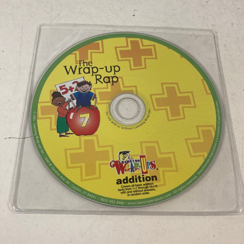 The Wrap Up Rap Math Addition Subtraction And Division 1985 Learning Wrap Ups gallery
