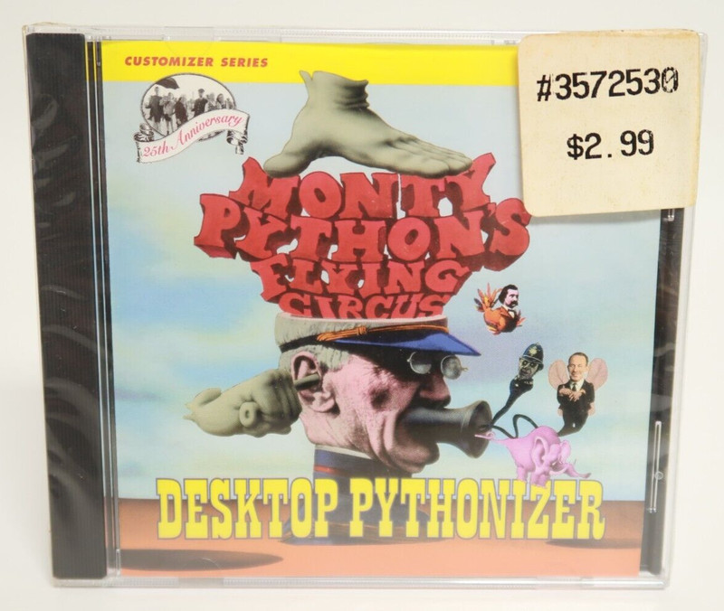 Monty Python’s Flying Circus Desktop Pythonizer PC Computer Program Software