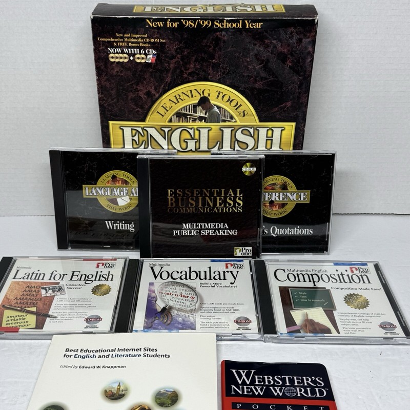 PRO ONE SOFSOURCE ENGLISH TUTOR IN A BOX 6 CDs WINDOWS gallery