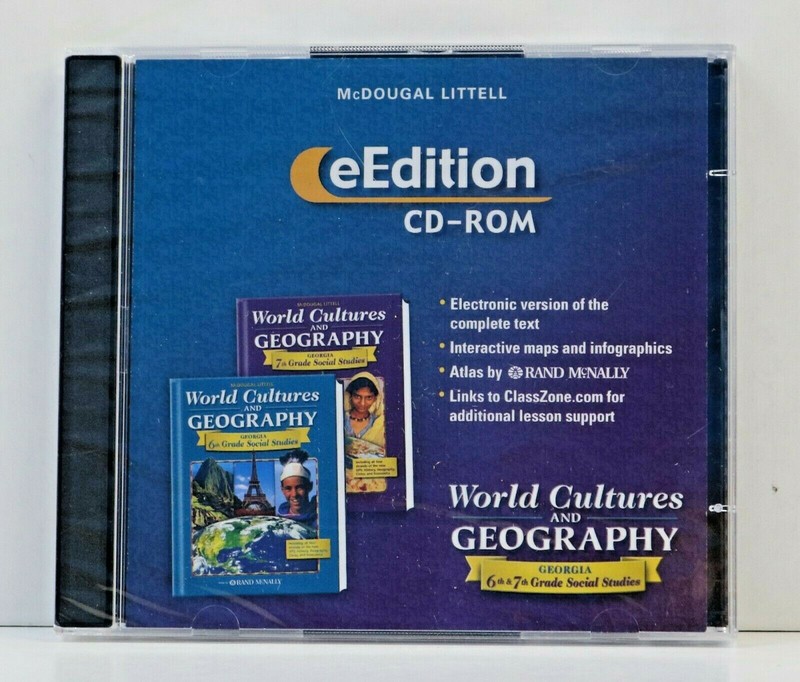 eEDITION CD-ROM WORLD CULTURES & GEOGRAPHY 6 & 7 GRADE – GEORGIA SOCIAL STUDIES