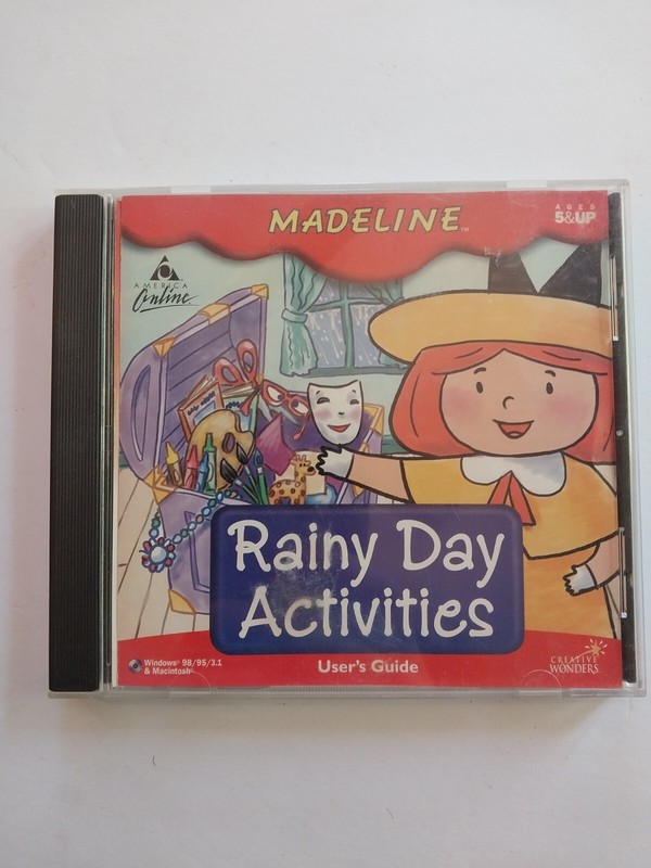 MADELINE Rainy Day Activities Creative Wonders Windows 98/95/3.1 & Mac