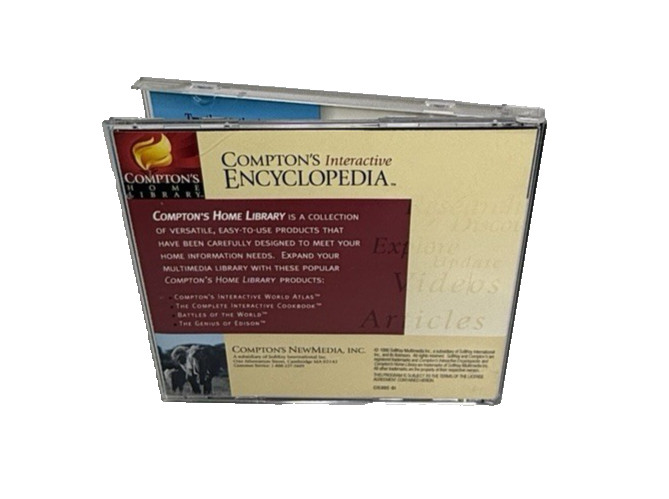 Compton's Interactive Encyclopedia 1997 Edition CD - CD Key Tested and working gallery