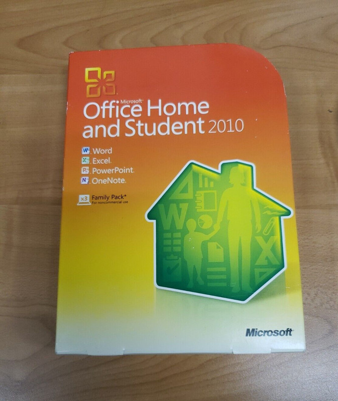 Microsoft Office Home and Student 2010 Software for Windows (79G-02144)