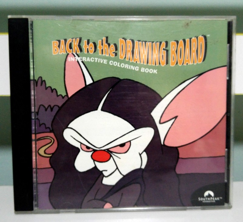 Back to the Drawing Board – An Interactive Colouring Book! Warner Bros Toons!