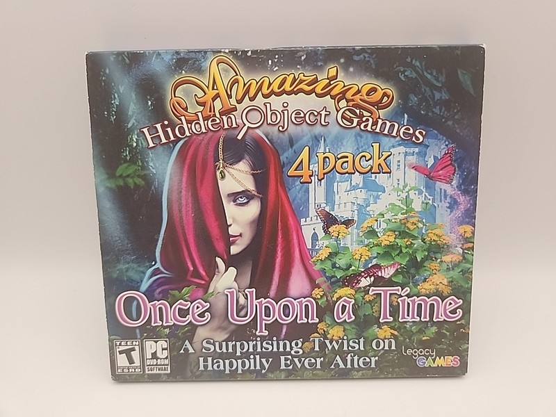 Amazing Hidden Objects Games 4 Pack: Once Upon a Time (2014, PC)