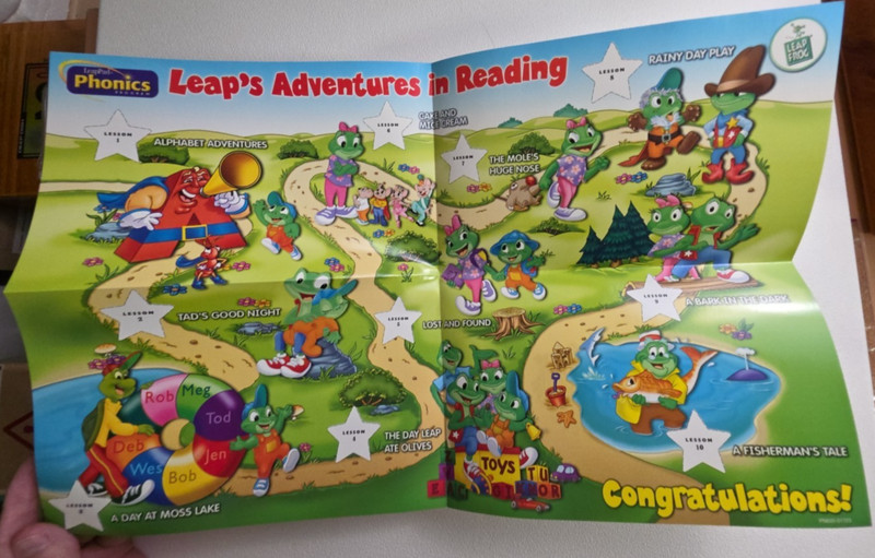 LeapFrog Phonics Storybook & Cartridge LeapPad Learn Letters and Letter Sounds gallery