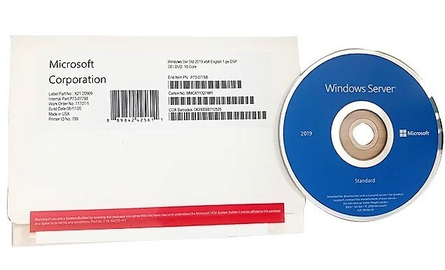 Windows SERVER Standard 2022 – 16 Core – With DVD & Stick – ORIGINAL! ENG