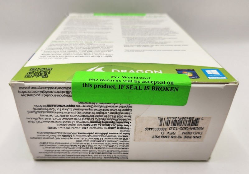 Nuance Dragon NaturallySpeaking 12 Premium for Windows W/Mic - Good Cond gallery