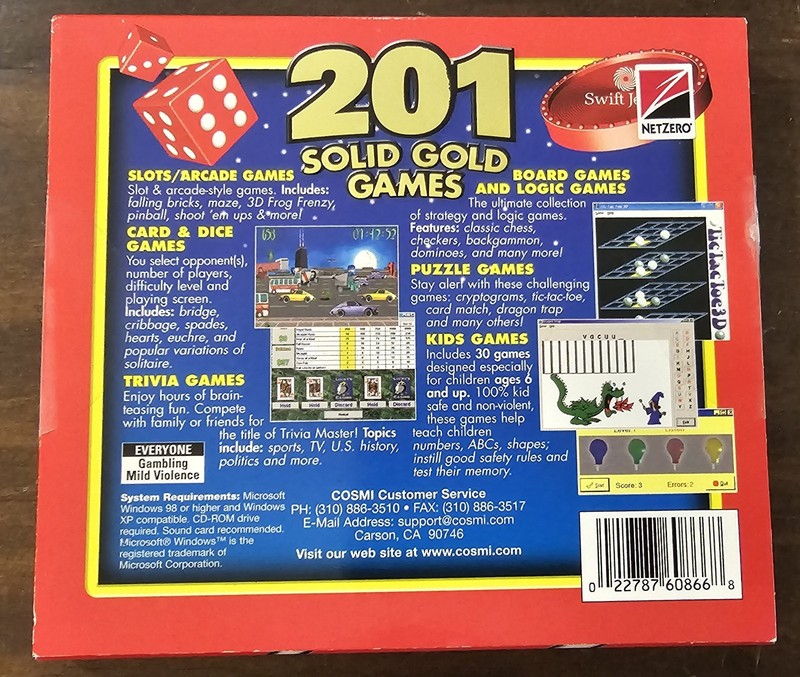 4 X PC CD ROMS Jumpstart, 1000 Best Games, Saltwater Fly Fishing, 201 Gold Games gallery