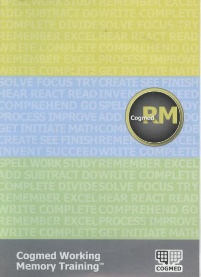 Working Memory Training PC CD enhance mind train cognitive capacity ADHD help!
