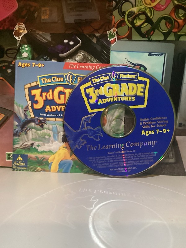 The Clue Finders 3rd Grade Adventures The Learning Company CD