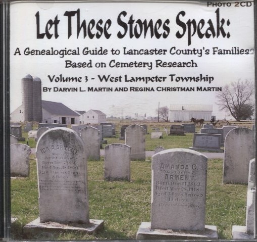GENEALOGICAL GUIDE TO LANCASTER COUNTY’S FAMILIES “LET THE STONES SPEAK”