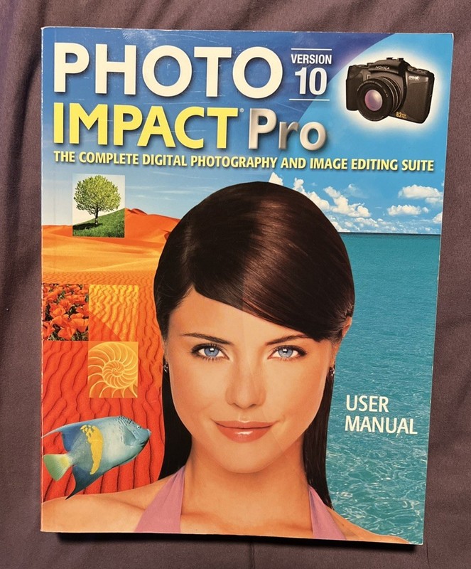 Photo Impact Pro Version 10 Nova Development User Manual Book Only