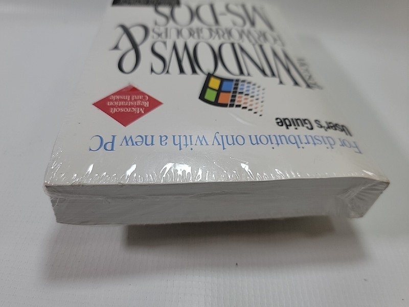 Microsoft Windows For Workgroups & MS-DOS + Floppy Disks & Product ID SEALED/NEW gallery