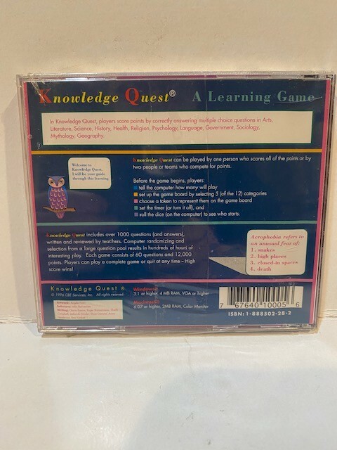 KNOWLEDGE QUEST A LEARNING GAME PC gallery