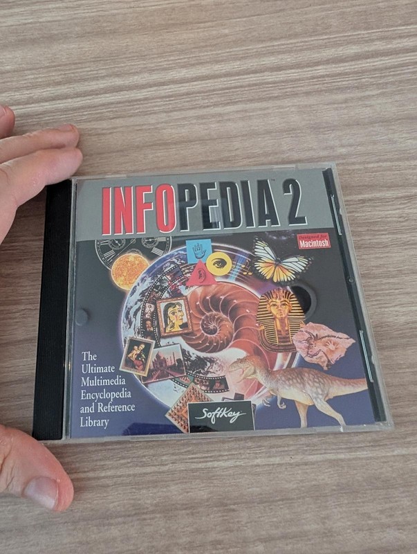 Infopedia 2 Multimedia Encyclopedia for Macintosh