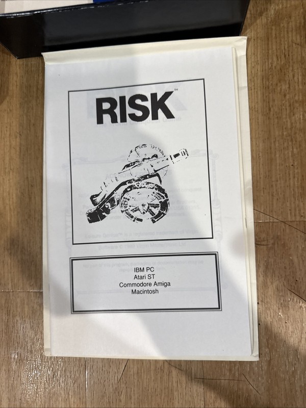 Computer Software Game Collection Clue, Risk, Monopoly Floppy 1991 Atari IBM Mac gallery