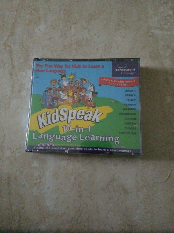 Transparent Language KidSpeak 10 in 1 Language Learning for PC, Mac