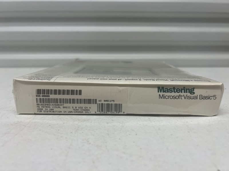 Mastering Microsoft Visual Basic 5 CD-ROM (1997) — Sealed, New in Box gallery