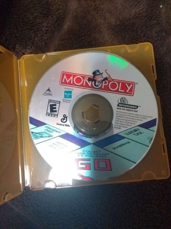 Hasbro Computer Products Monopoly (General Mills) (Windows 95 / 98 / ME 2003)