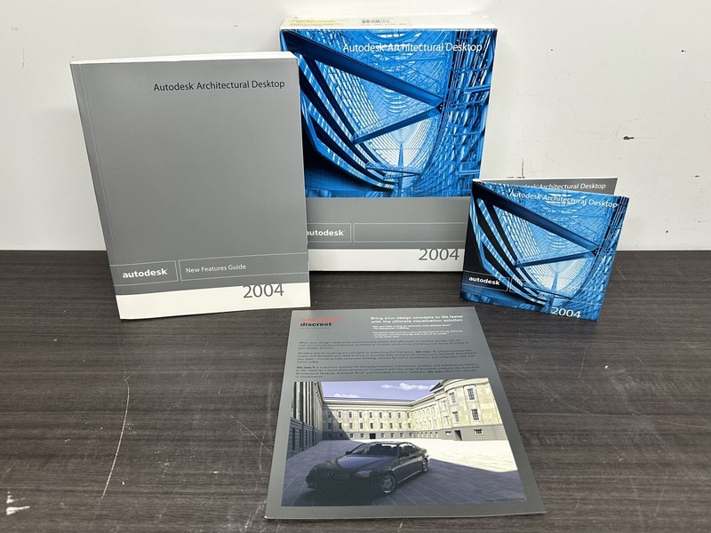 2004 Auto desk Architectural Desktop Software & License – H24