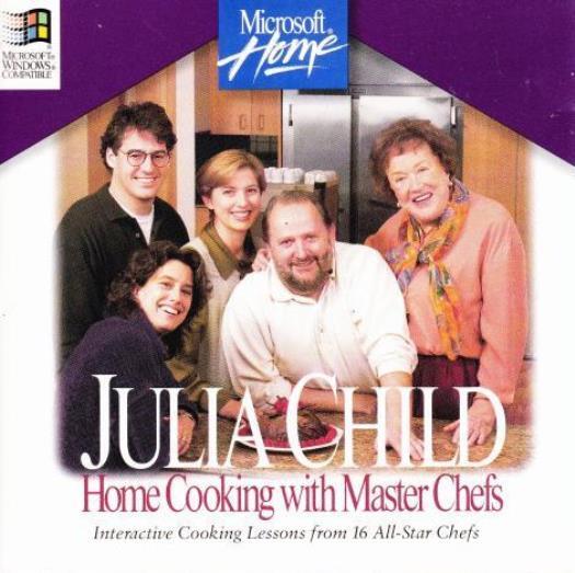 Julia Child’s Home Cooking With Master Chefs PC CD food lessons 16 greatest cook
