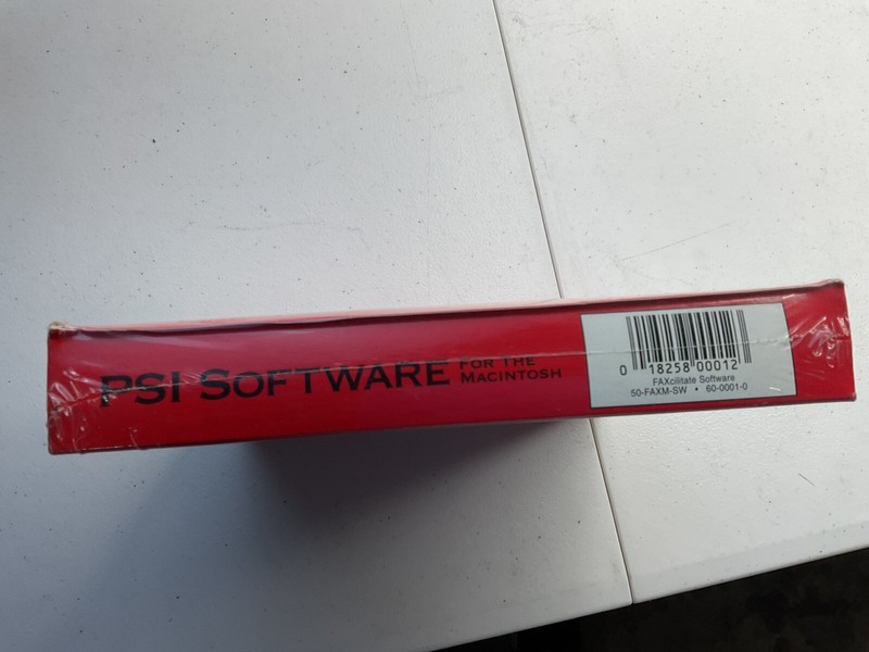 FAXcilitate PSI Software For Apple Mac Vintage New Sealed gallery