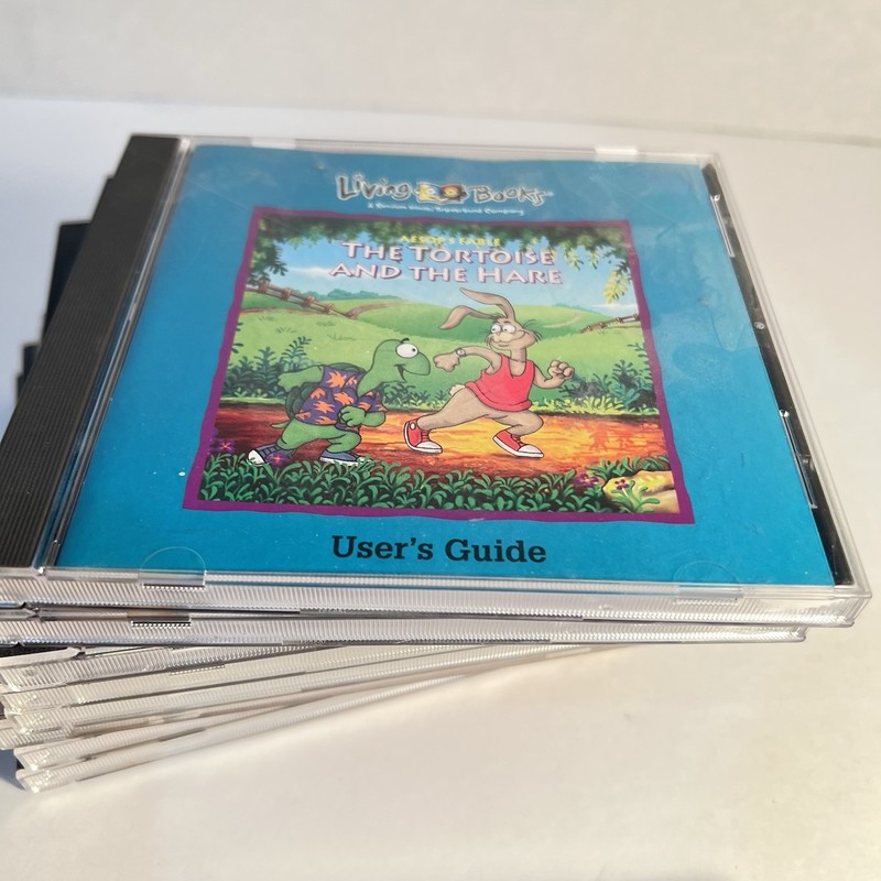 Lot of 10 Living Books PC CD-Rom Harry And The Haunted, Arthur, Little Monster gallery