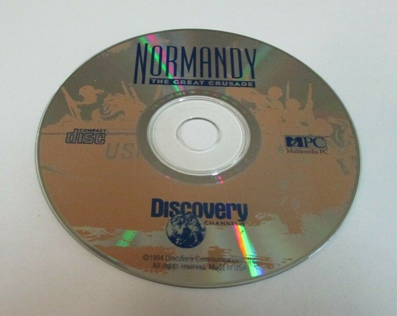 Normandy: The Great Crusade - Documentary - Discovery Channel - CD-ROM - 1994 gallery
