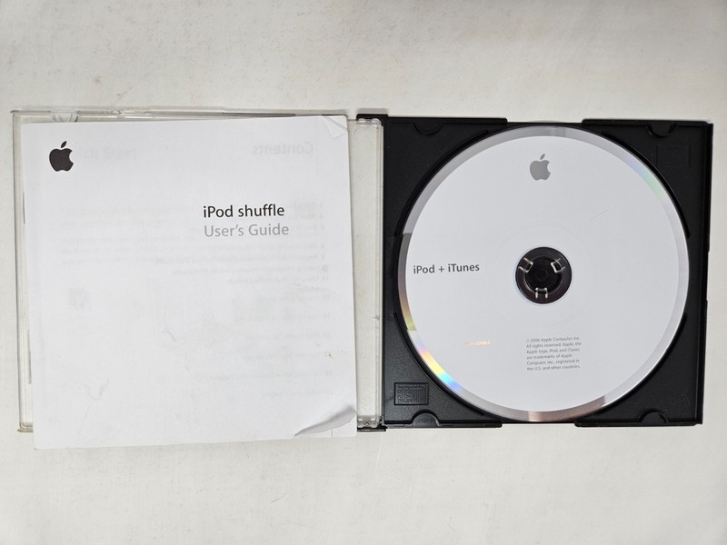 Apple iPod + iTunes Install Software CD 2Z691-5749-A 2006