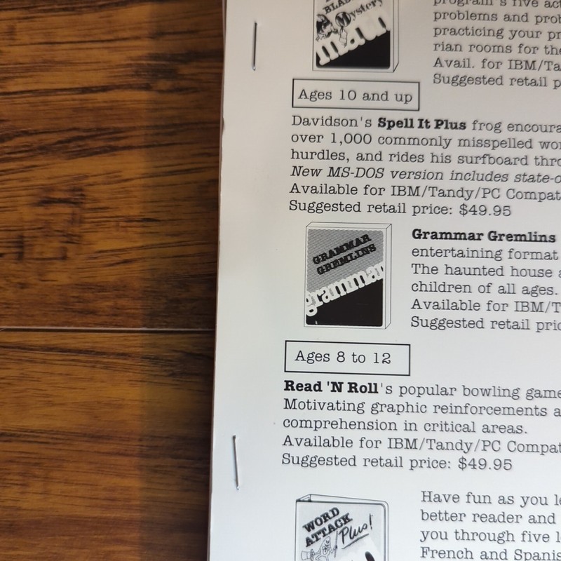 1991 MATH BLASTER PLUS PC LEARNING GAME With Manual 3.5 And 5 1/4 Disks gallery