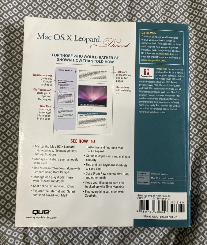 MAC OS X Leopard on Demand gallery