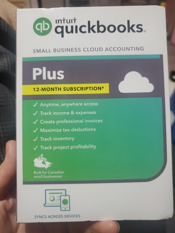 Intuit Quickbooks Plus 2023 12-Month Subscription (Canadian Version) gallery