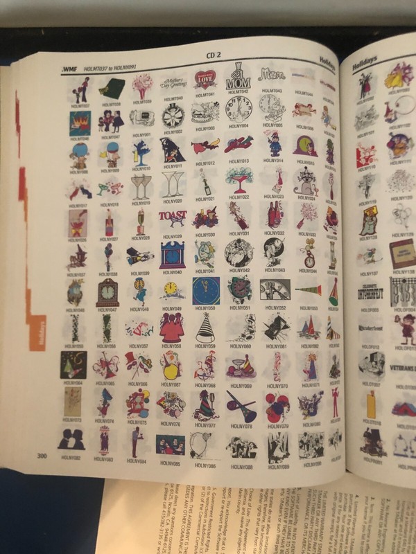 Broderbund Click Art 65,000 5 Cd Window 95 COMPLETE gallery