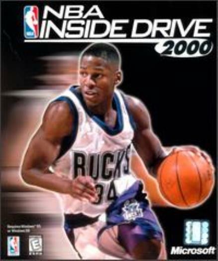 NBA Inside Drive 2000 PC CD professional pro basketball players team sports game