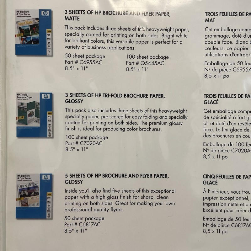 Hp Marketing Assistant Lite Cd, Hp Business Communication Papers - Brand New gallery