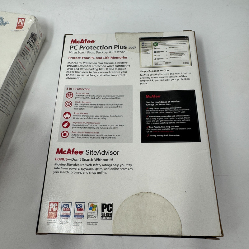 McAfee PC Protection Plus 2007 (5-in-1 Protection VirusScan Plus, Backup,Restore gallery