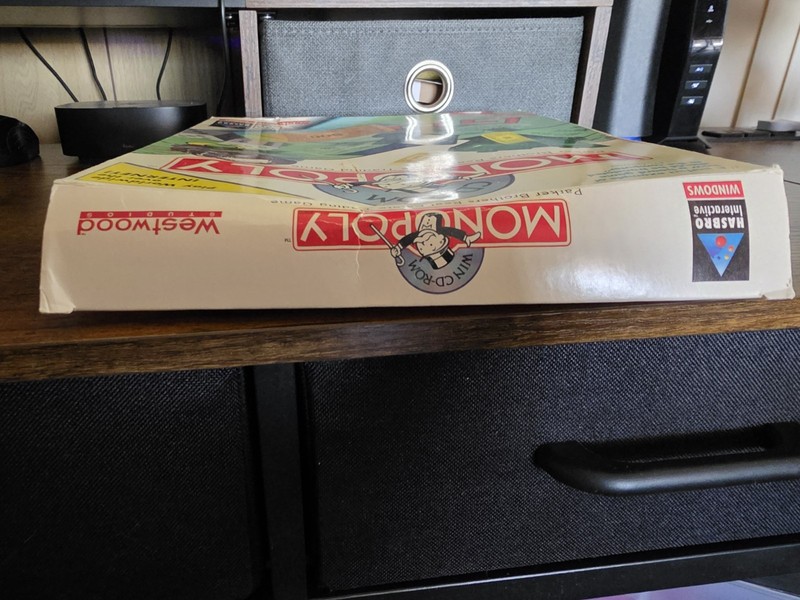 Vintage 1997 Monopoly Game CD ROM Parker Brothers Hasbro Complete gallery