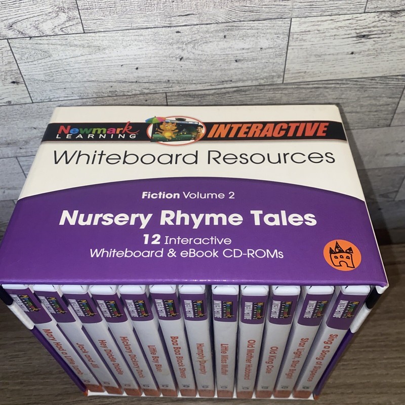 12 Nursery Rhyme Tales Interactive Whiteboard & eBook CD Roms Vol 2 gallery