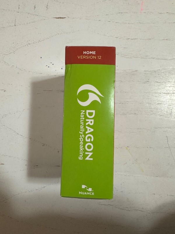 Nuance Dragon Naturally Speaking 12 Home K409A-G00-12.0 NEW Opened Box gallery